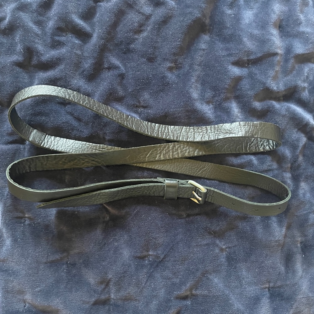 Victoria Beckham double belt